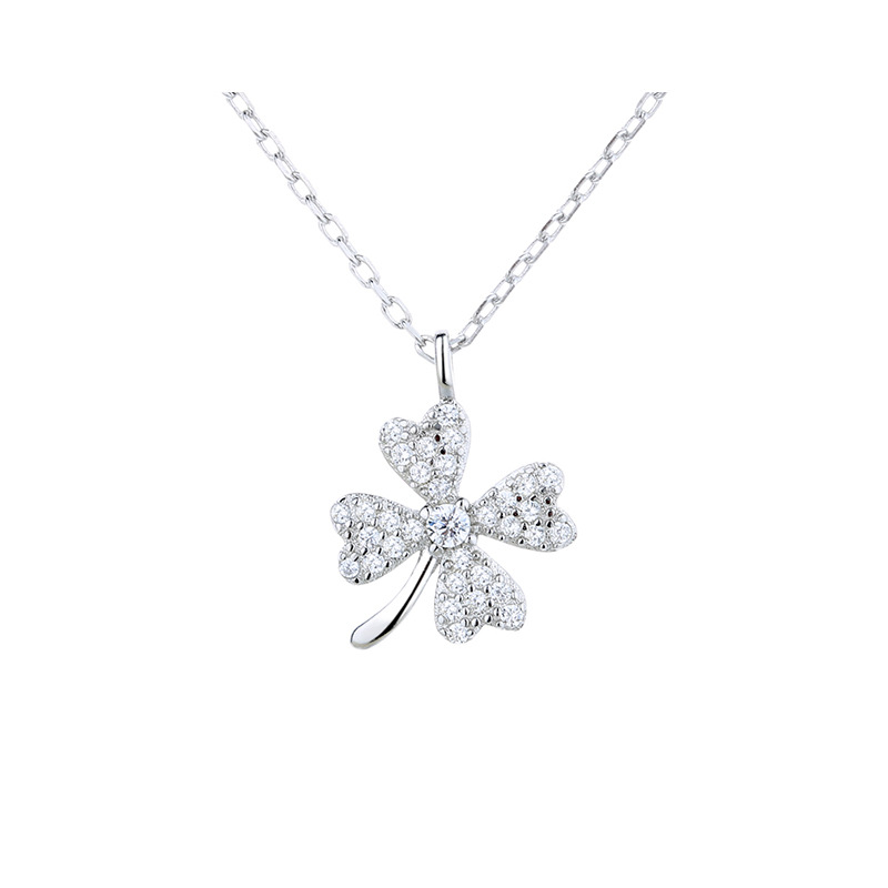 hot sales 925 sterling silver lady pretty necklace