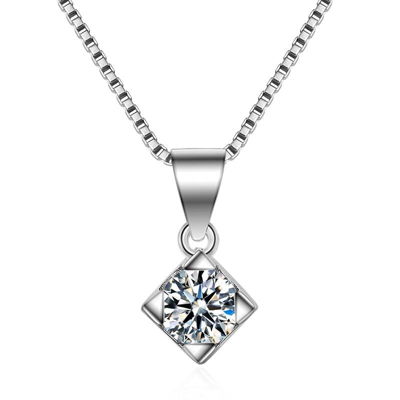 hot sales 925 sterling silver lady pretty necklace + pendant