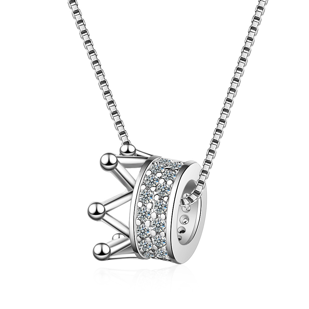 hot sales 925 sterling silver lady pretty necklace + pendant