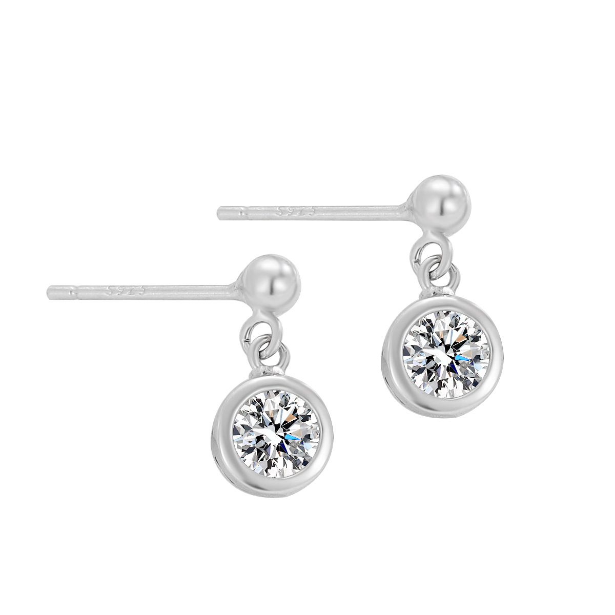 2024 new design 925 sterling silver earrings style 1 pieces Fashion Style