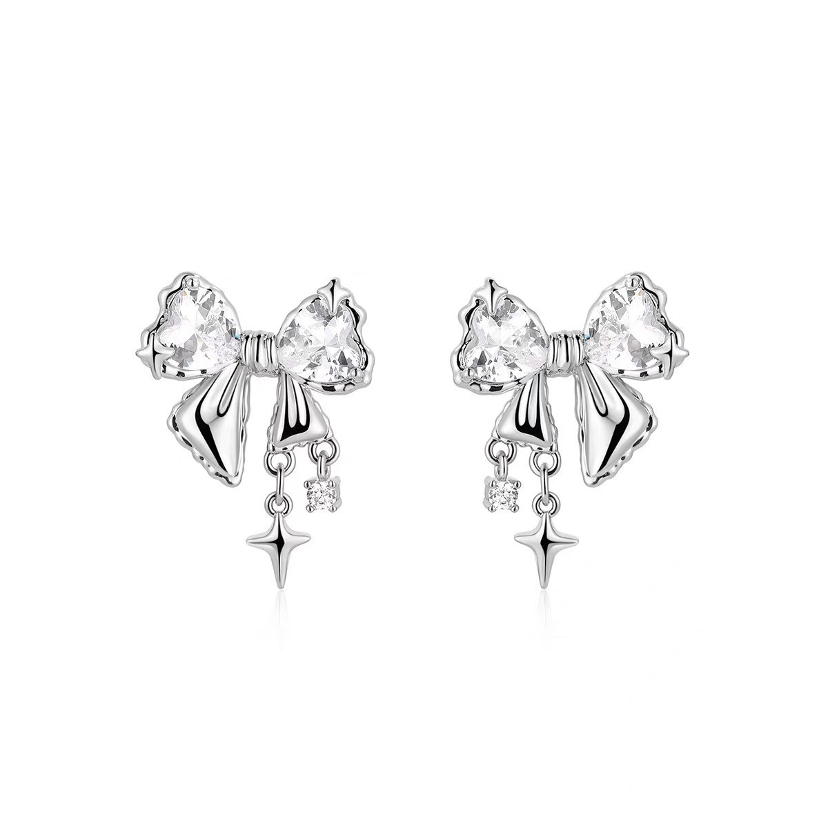 2025 new Fashion 925 sterling silver earrings style 1 pieces Pretty Style 11