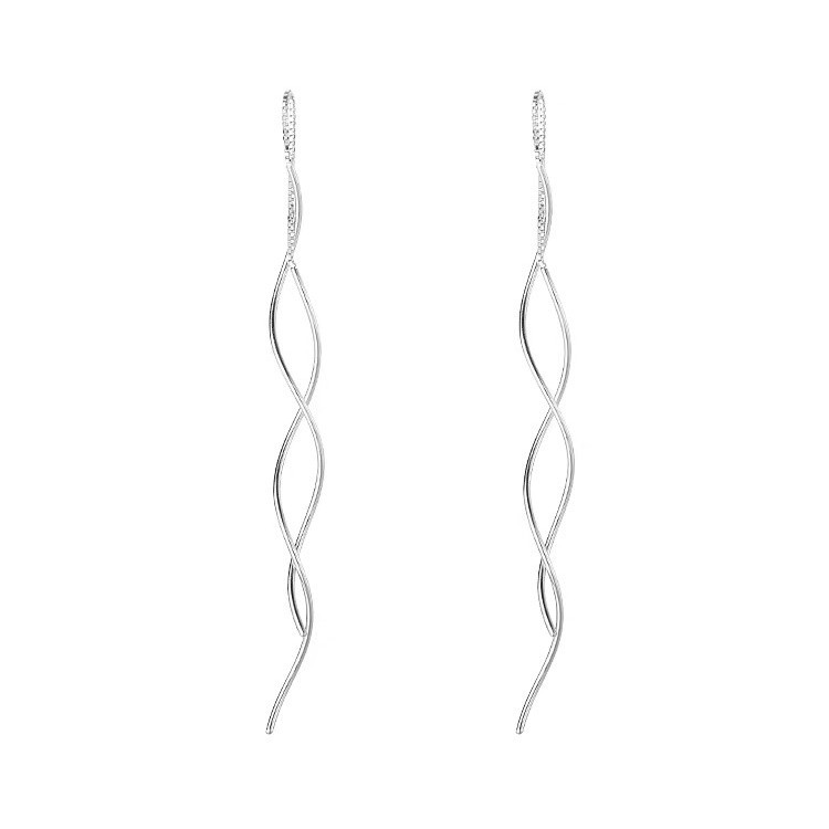 2025 new Fashion 925 sterling silver earrings style 1 pieces Pretty Style 13